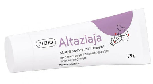 Altaziaja, aluminum acetate, For bruises and edema
