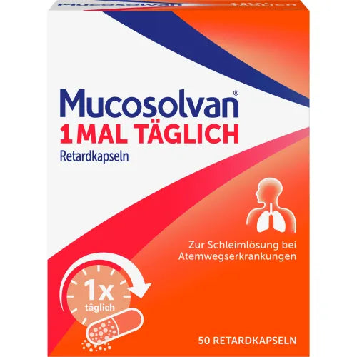 Ambroxol hydrochloride MUCOSOLVAN once daily sustained-release capsules - 3