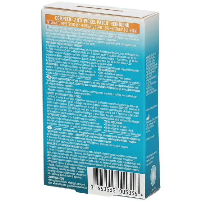 Anti-Pimple Patch Cleansing