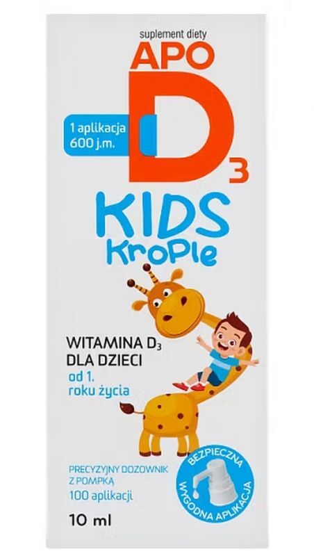 ApoD3 Kids 600 IU drops 10 ml