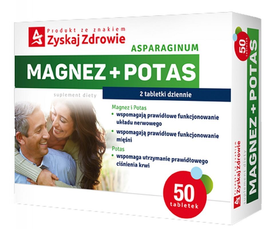 Asparaginum Magnesium + Potassium x 50 tablets