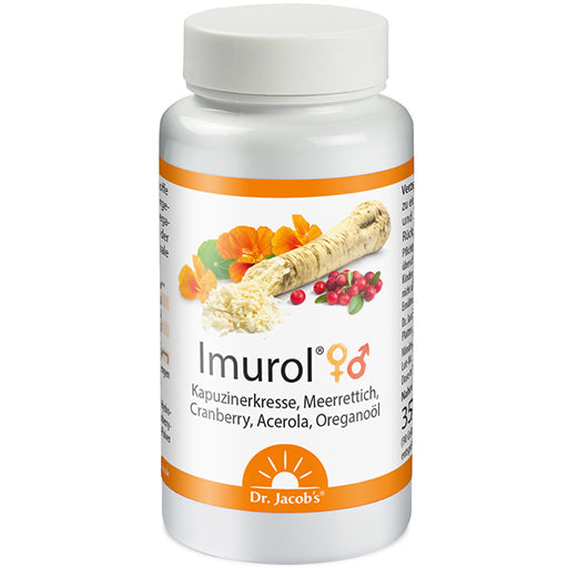 Nasturtium, oregano oil and horseradish, IMUROL Dr. Jacob's Capsules