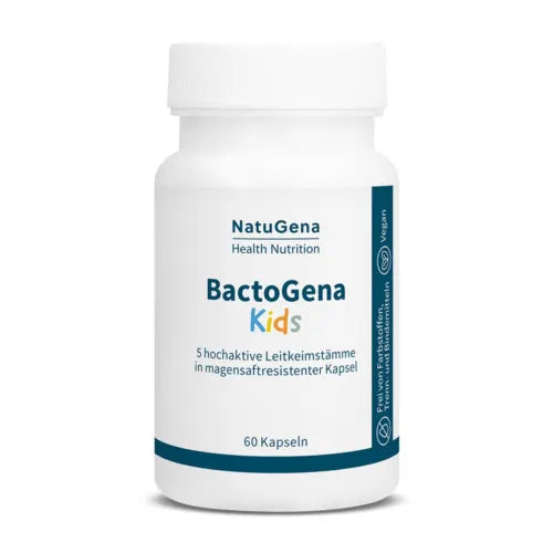 BACTOGENA Kids 7.5 billion CFU + 5 bacterial strains Capsules, 60 capsules