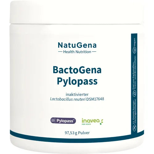 BACTOGENA Pylopass Intestinal Bacteria + Vitamin B12 Powder 90 g