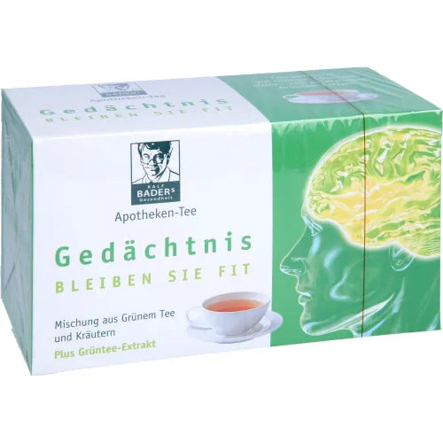 BADERS Pharmacy Tea Memory Filter Bags