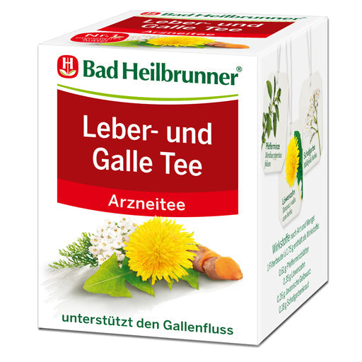 BAD HEILBRUNNER Liver and Gallbladder Tea Filter Bags