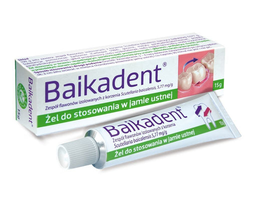 BAIKADENT gel 15g, periodontal disease