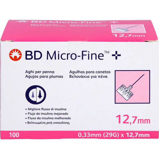 BD MICRO-FINE+ pen needles 0.33x12.7 mm 29 G