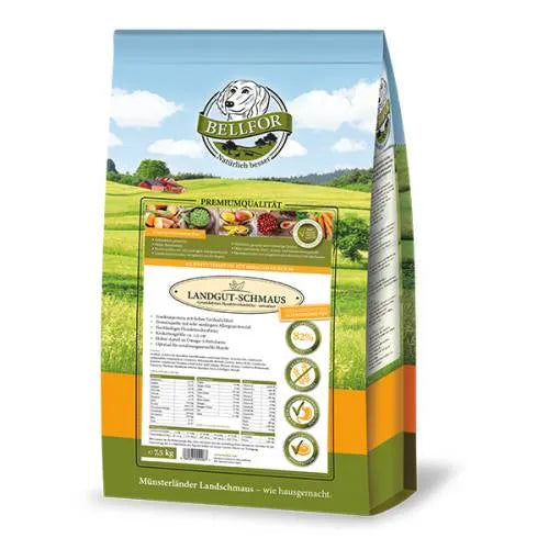 BELLFOR Country Feast - Hypoallergenic dry dog food with insects, grain-free