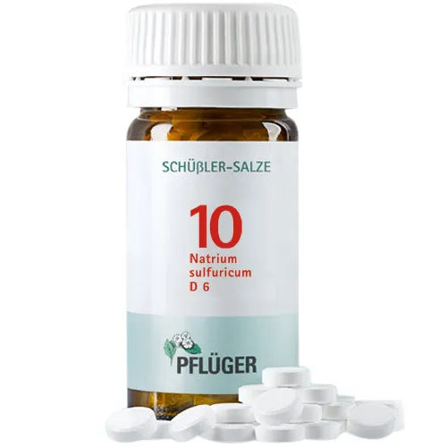 BIOCHEMIE Pflüger 10 Natrium sulfuricum D 6 Tabl.