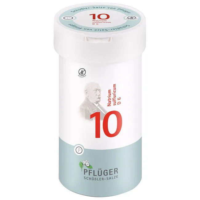 BIOCHEMIE Pflüger 10 Natrium sulfuricum D 6 Tabl.