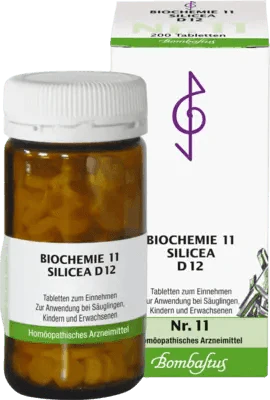 BIOCHEMISTRY 11 Silicea D 12 tablets UK