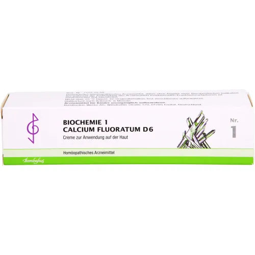 BIOCHEMISTRY 1 Calcium fluoratum D 6 Cream 100 ml