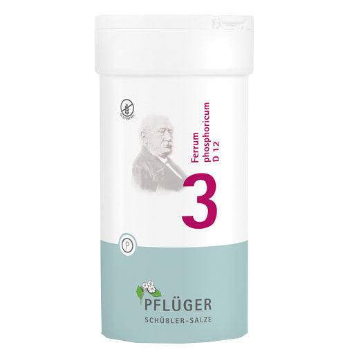 BIOCHEMISTRY Pflüger 3 Ferrum phosphoricum D 12 Tabl.