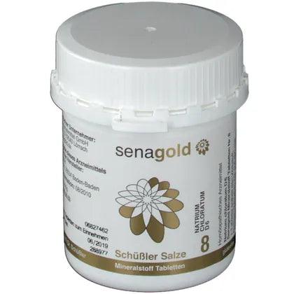 BIOCHEMISTRY Senagold 8 Natrium chloratum D 6 tablets UK