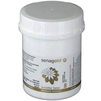 BIOCHEMISTRY Senagold 8 Natrium chloratum D 6 tablets UK