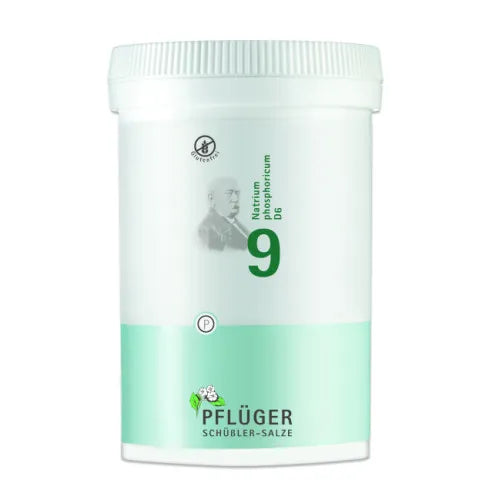 BIOCHEMISTRY Pflüger 9 Sodium phosphoricum D 6 Tablets