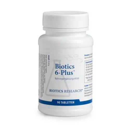BIOTICS 6-Plus Digestive Enzymes Tablets