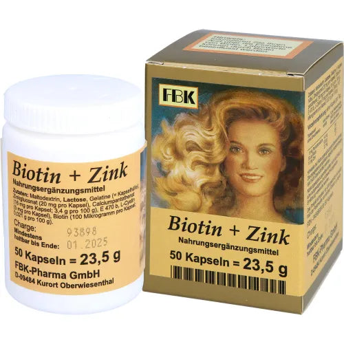 BIOTIN PLUS Zinc Hair Capsules
