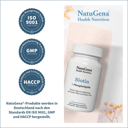 BIOTIN HIGH DOSE+Lecithin vegan capsules - 3