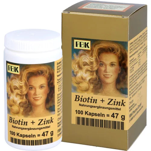 BIOTIN PLUS Zinc Hair Capsules