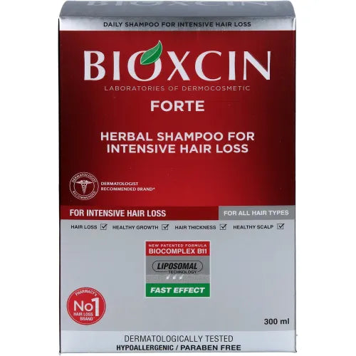 BIOXCIN Forte Shampoo against intensive hair loss