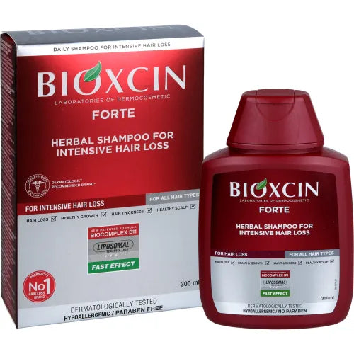 BIOXCIN Forte Shampoo against intensive hair loss