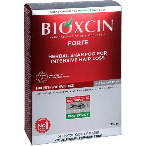 BIOXCIN Forte Shampoo against intensive hair loss