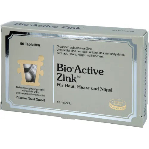 BIO ACTIVE zinc tablets