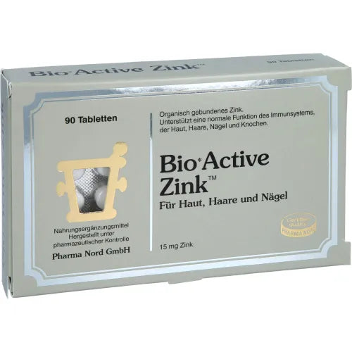 BIO ACTIVE zinc tablets