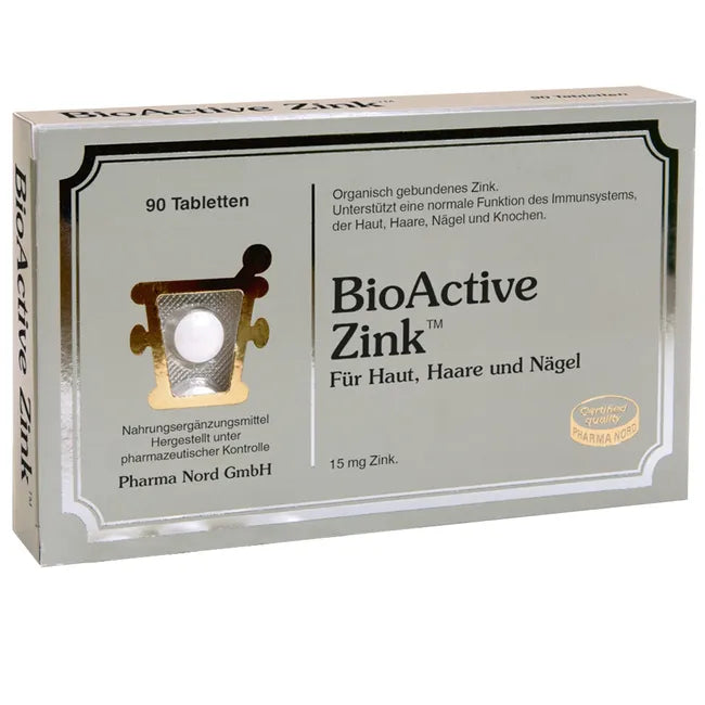 BIO ACTIVE zinc tablets