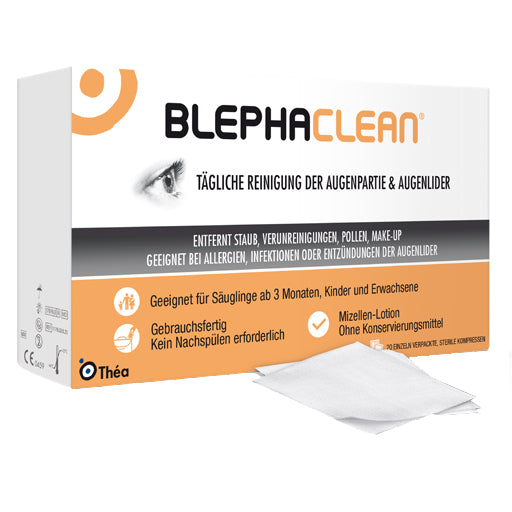 BLEPHACLEAN compresses sterile