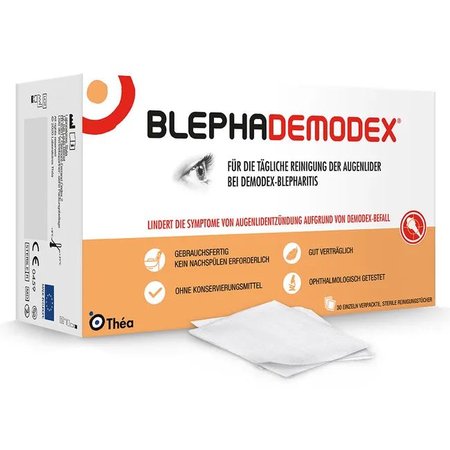 BLEPHADEMODEX sterile cleansing wipes