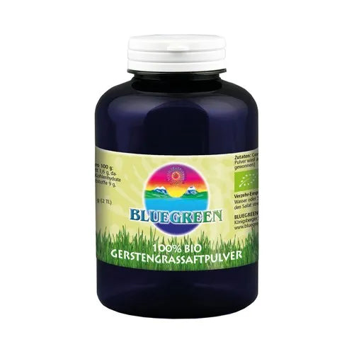 BLUEGREEN 100% organic barley grass juice powder 600 g