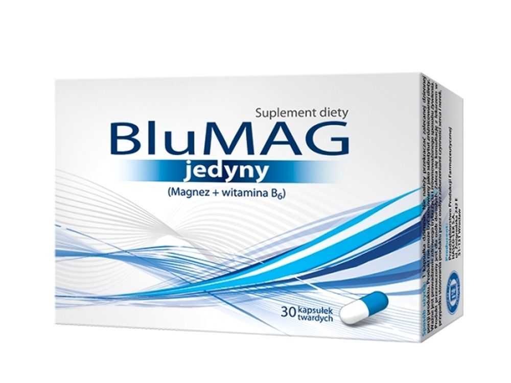 BLUMAG ONLY x 30 capsules, magnesium oxide