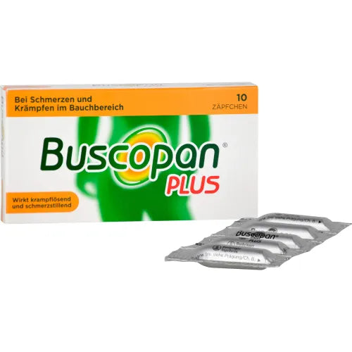 BUSCOPAN plus 10 mg, 800 mg suppositories - 2