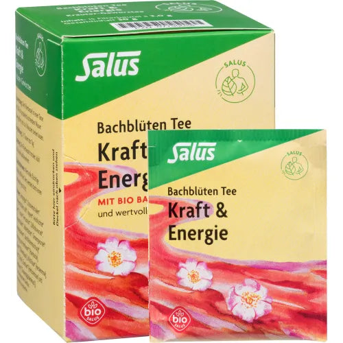 Bach Flower Tea Strength & Energy Organic Salus Pack