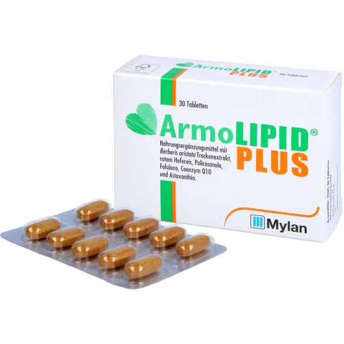 Berberis aristata extract, ARMOLIPID PLUS tablets