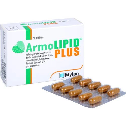 Berberis aristata extract, ARMOLIPID PLUS tablets