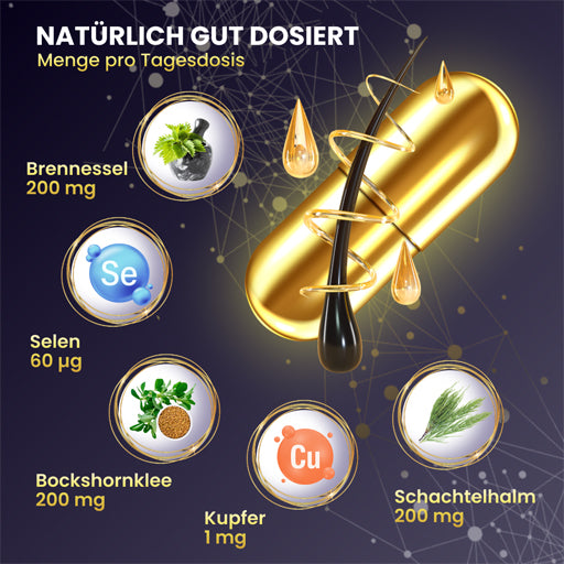 Best nutrients for your hair COSAWELL capsules