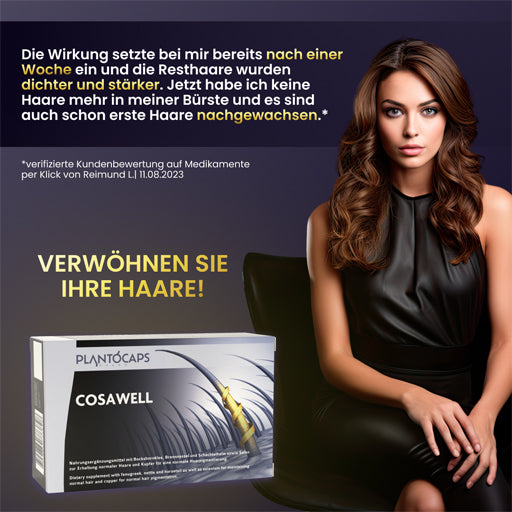 Best nutrients for your hair COSAWELL capsules