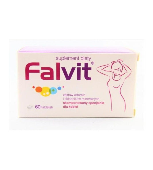 Best vitamins for women, Falvit 60 tablets