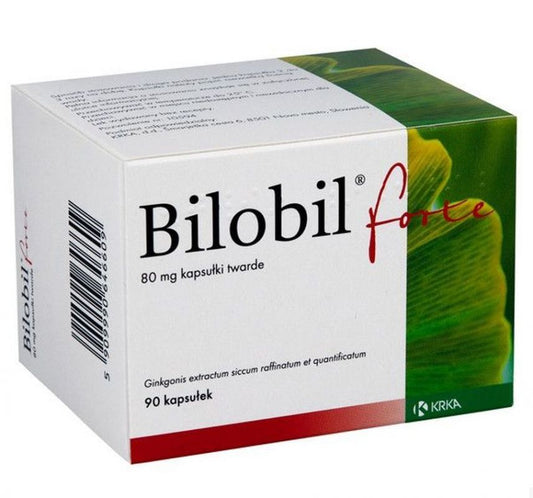 Bilobil Forte 80mg, ginkgo biloba extract