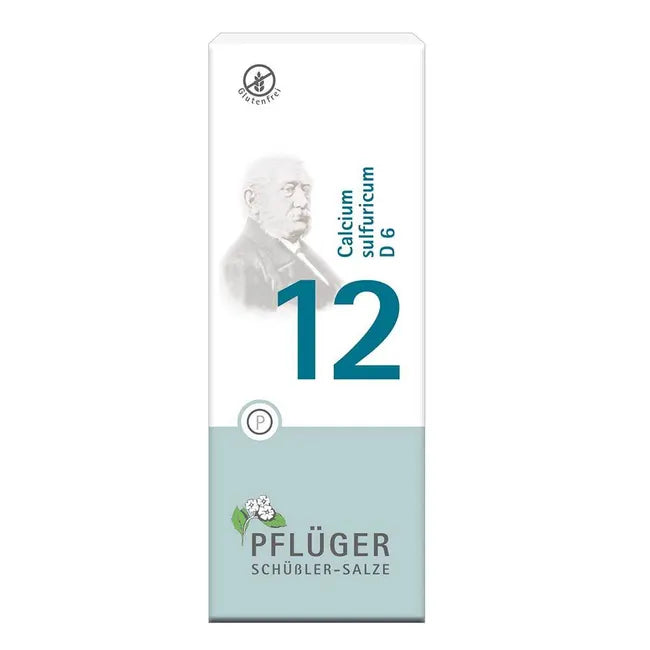 Pflüger 12 Calcium sulfuricum D 6 Tabl.