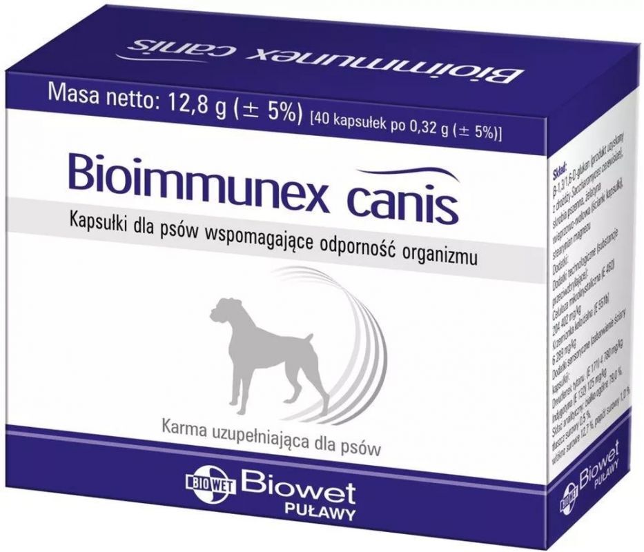 Bioimmunex Canis Immunity boosting preparation for dogs