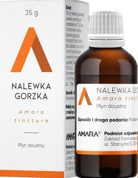 Bitter tincture 35g, lack of appetite, loss of appetite