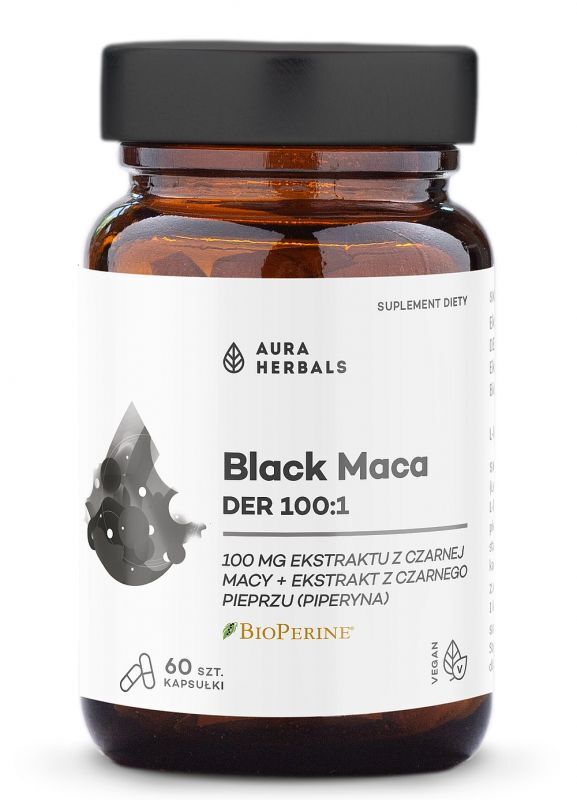 Black Maca DER 100:1 60 capsules