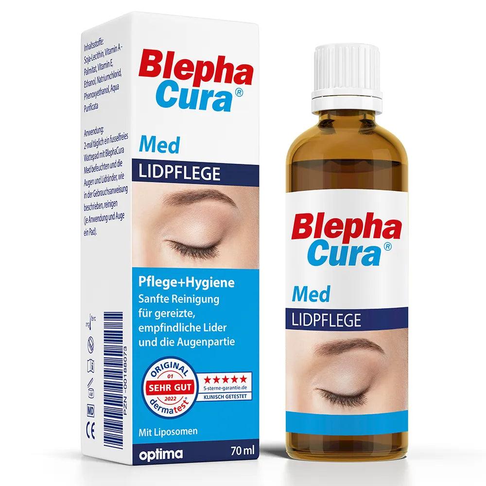 Blepharitis treatment, inflammation of eyelid, BLEPHACURA Suspension UK