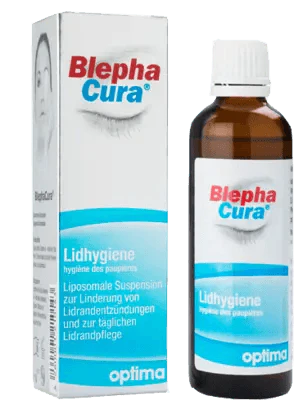 Blepharitis treatment, inflammation of eyelid, BLEPHACURA Suspension UK