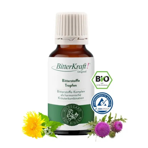 Bloating, Feeling full quickly, full feeling acid reflux, BITTERKRAFT Original